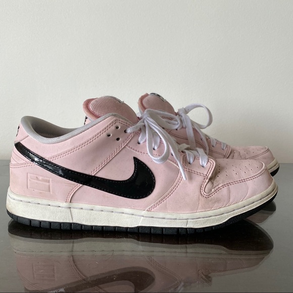 nike dunk low elite sb pink